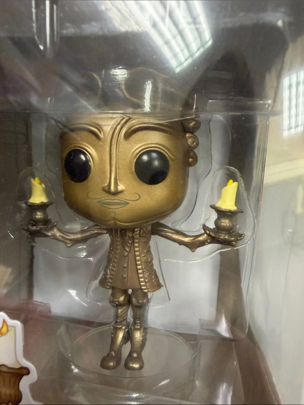 Funko Gold Lumiere Vinyl Figure - Metallic Gold and Yellow